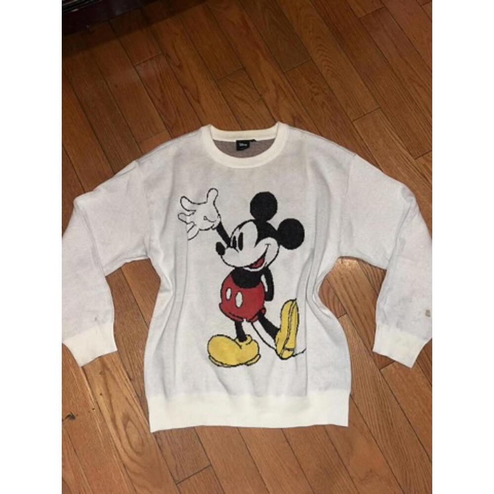 mickey mouse knit sweater